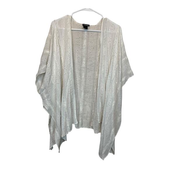 Steve Madden Boho Bohemian Kimono Blouse Cottage Indie Fairy Festival Hippie OS - Picture 1 of 6